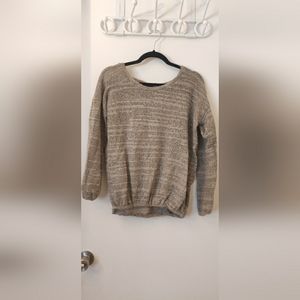 Knitted winter sweater top